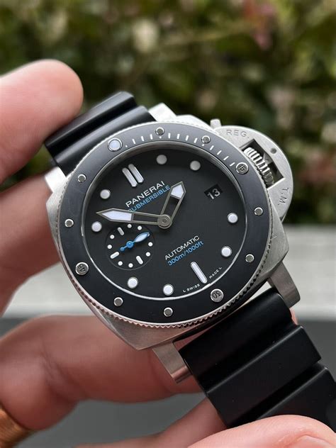 panerai submersible year when was presented|panerai submersible 42.